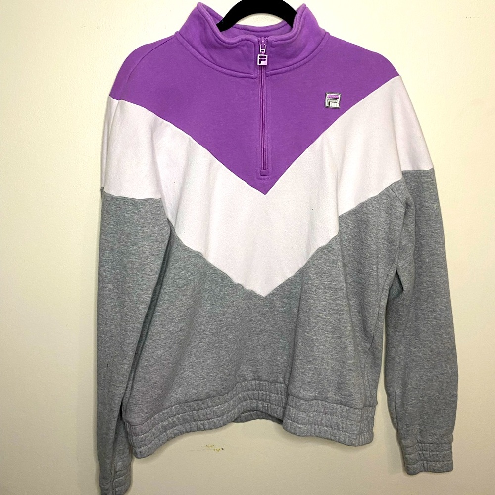 Fila Zip Up Sweatshirt